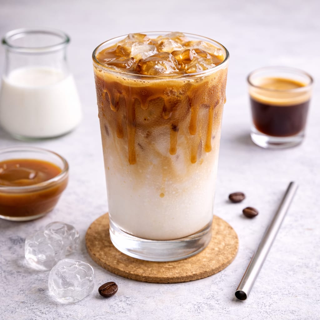Iced Caramel Latte